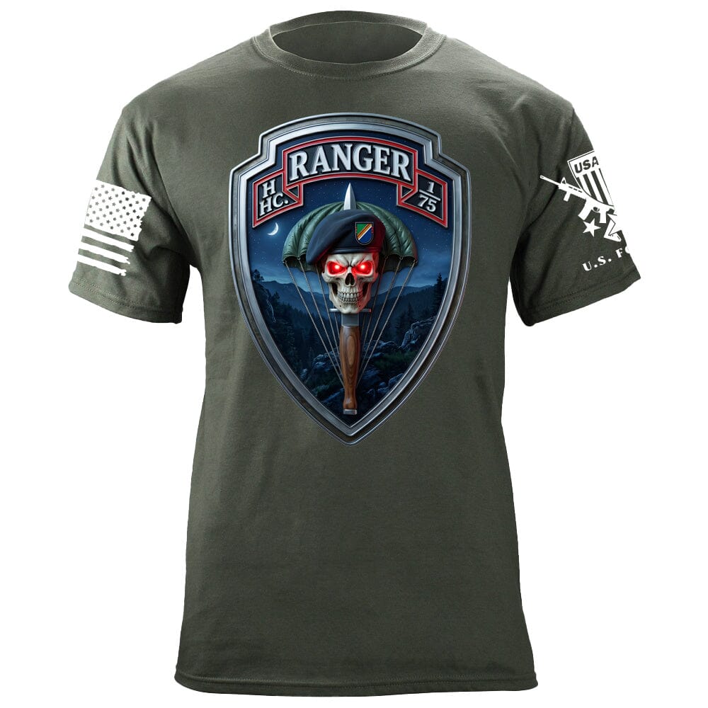 HHC 1/75 Ranger Shield T-Shirt Shirts 88191-S-MG