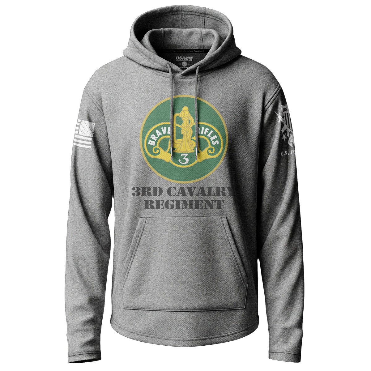 3rd Cavalry Regiment Graphic Lightweight Hoodie Lightweight Hoodie 90251-S-HG-THIN