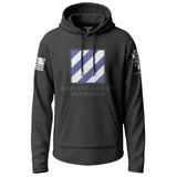3rd Infantry Division Graphic Lightweight Hoodie Lightweight Hoodie 90252-S-BK-THIN