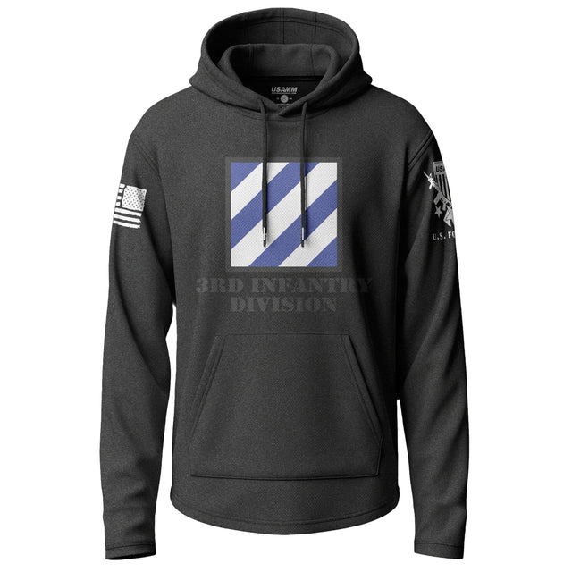 3rd Infantry Division Graphic Lightweight Hoodie Lightweight Hoodie 90252-S-BK-THIN