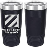 Army 3rd Infantry Division Laser Engraved 20oz Tumbler Mugs LET.0079.N