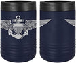 Navy Aviator Badge Laser Engraved Insulated Beverage Holder Mugs LEIH.0010.N