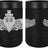 Navy Surface Warfare (Enlisted) Badge Laser Engraved Insulated Beverage Holder Mugs LEIH.0062.B