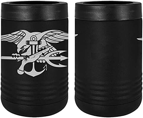Navy Special Warfare Badge Laser Engraved Insulated Beverage Holder Mugs LEIH.0053.B