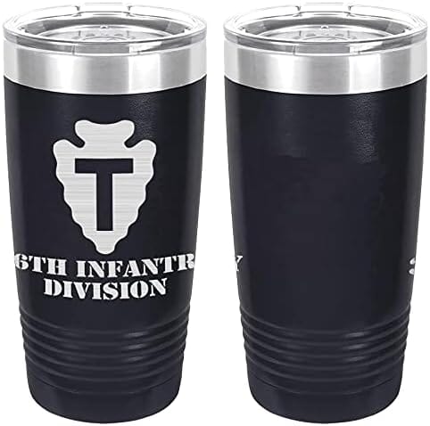Army 36th Infantry Division Laser Engraved 20oz Tumbler Mugs LET.0094.N