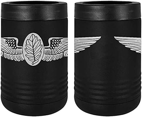 Navy Aerospace Experimental Psychologist Badge Laser Engraved Insulated Beverage Holder Mugs LEIH.0001.B