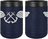Navy Aviation Boatswain Badge Laser Engraved Insulated Beverage Holder Mugs LEIH.0007.N