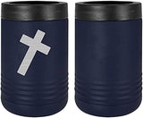 Navy Chaplain Christian Badge Laser Engraved Insulated Beverage Holder Mugs LEIH.0013.N
