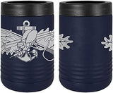 Navy Seabee Combat Warfare SPC Badge Laser Engraved Insulated Beverage Holder Mugs LEIH.0049.N
