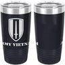 Army Vietnam Laser Engraved 20oz Tumbler Mugs LET.0116.N