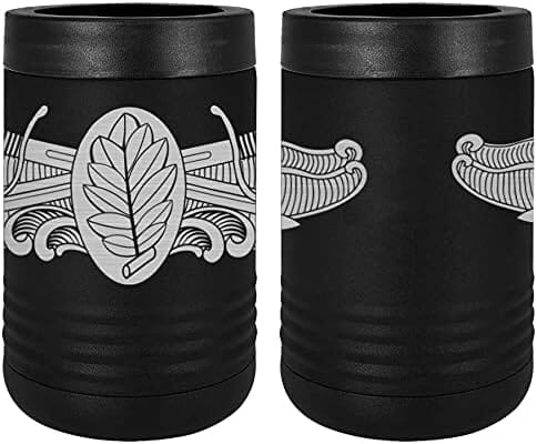 Navy Surface Warfare Medical Service Badge Laser Engraved Insulated Beverage Holder Mugs LEIH.0067.B