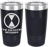 Army 7th Infantry Division Laser Engraved 20oz Tumbler Mugs LET.0082.N