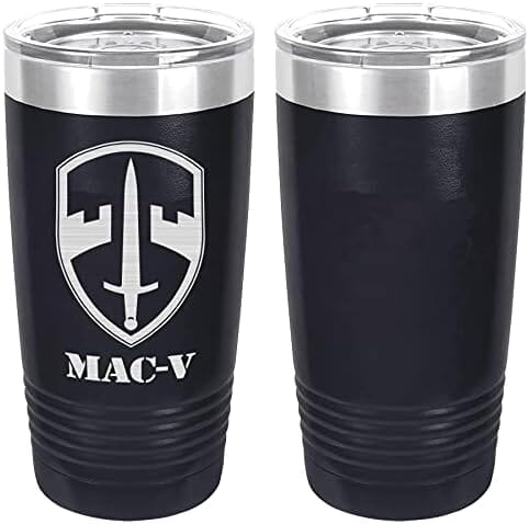 Army MAC-V Laser Engraved 20oz Tumbler Mugs LET.0109.N