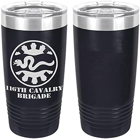 Army 116th Cavalry Brigade Laser Engraved 20oz Tumbler Mugs LET.0104.N