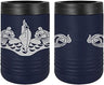 Navy Submarine Warfare Badge Laser Engraved Insulated Beverage Holder Mugs LEIH.0059.N