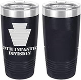 Army 28th Infantry Division Laser Engraved 20oz Tumbler Mugs LET.0090.N