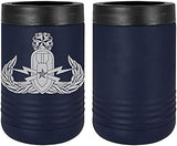 Navy Explosive Ordnance Disposal (EOD) Master Badge Laser Engraved Insulated Beverage Holder Mugs LEIH.0030.N