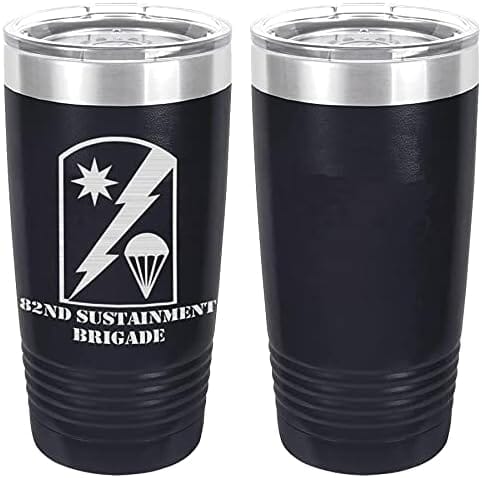 Army 82nd Sustainment Brigade Laser Engraved 20oz Tumbler Mugs LET.0099.N