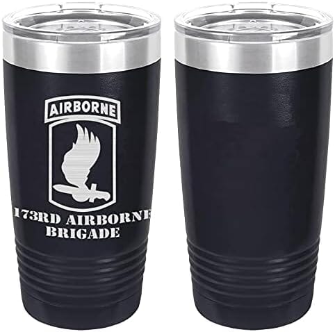 Army 173rd Airborne Brigade Laser Engraved 20oz Tumbler Mugs LET.0105.N