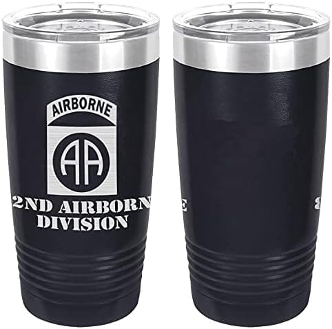 Army 82nd Airborne Division Laser Engraved 20oz Tumbler Mugs LET.0098.N