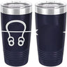 Navy Sonar Tech Badge Laser Engraved 20oz Tumbler Mugs LET.0051.N