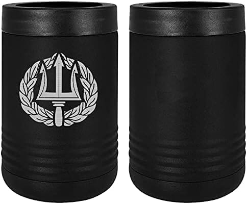 Navy Command Ashore Project Manage Badge Laser Engraved Insulated Beverage Holder Mugs LEIH.0015.B