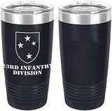 Army 23rd Infantry Division Laser Engraved 20oz Tumbler Mugs LET.0088.N