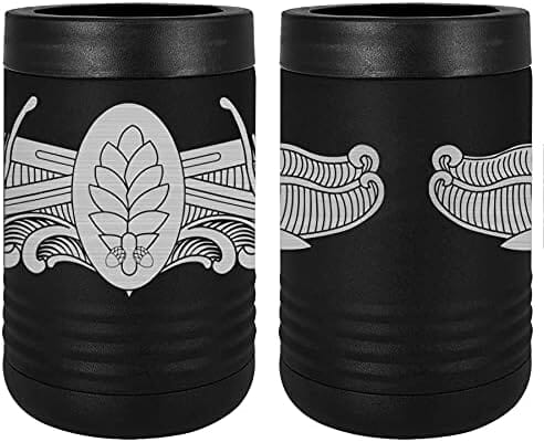Navy Surface Warfare Dental Badge Laser Engraved Insulated Beverage Holder Mugs LEIH.0061.B
