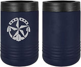 Navy Command At Sea Badge Laser Engraved Insulated Beverage Holder Mugs LEIH.0018.N
