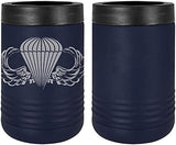Navy Basic Parachutist Badge Laser Engraved Insulated Beverage Holder Mugs LEIH.0011.N