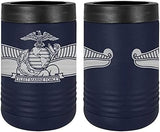 Navy Fleet Marine Force Badge Laser Engraved Insulated Beverage Holder Mugs LEIH.0032.N
