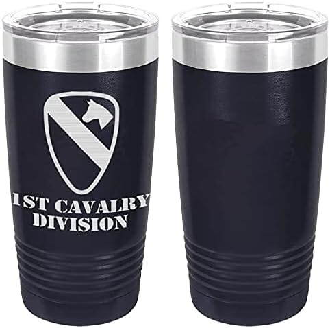 Army 1st Cavalry Division Laser Engraved 20oz Tumbler Mugs LET.0070.N