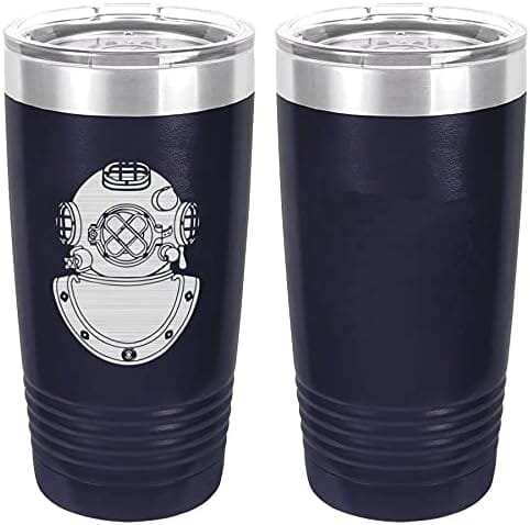 Navy Diver Second Class Badge Laser Engraved 20oz Tumbler Mugs LET.0023.N