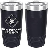 Army 40th Infantry Division Laser Engraved 20oz Tumbler Mugs LET.0095.N