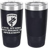Army Civil Affairs Psychological Operations Laser Engraved 20oz Tumbler Mugs LET.0118.N