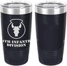 Army 34th Infantry Division Laser Engraved 20oz Tumbler Mugs LET.0092.N