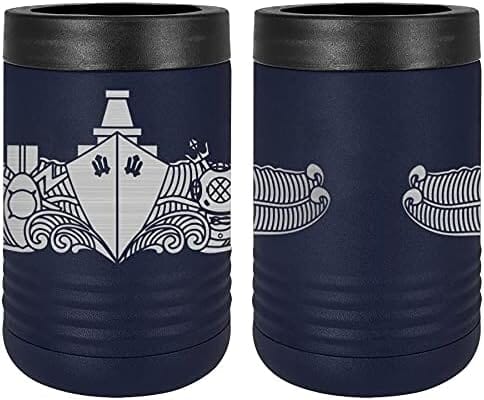 Navy Special Operations Officer Badge Laser Engraved Insulated Beverage Holder Mugs LEIH.0052.N