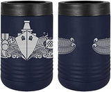 Navy Special Operations Officer Badge Laser Engraved Insulated Beverage Holder Mugs LEIH.0052.N