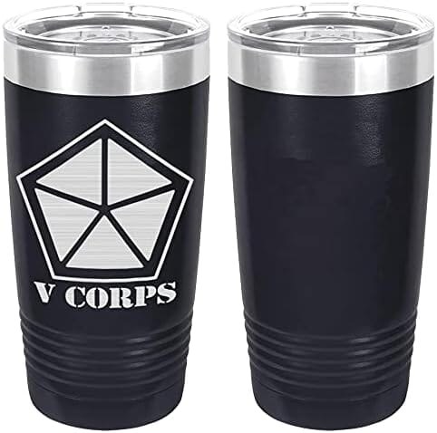 Army V Corps Laser Engraved 20oz Tumbler Mugs LET.0115.N