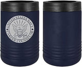Navy Career Counselor Badge Laser Engraved Insulated Beverage Holder Mugs LEIH.0012.N