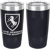 Army 11th Armored Cavalry Regiment Laser Engraved 20oz Tumbler Mugs LET.0085.N