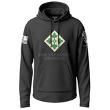 4th Infantry Division Graphic Lightweight Hoodie Lightweight Hoodie 90266-S-BK-THIN