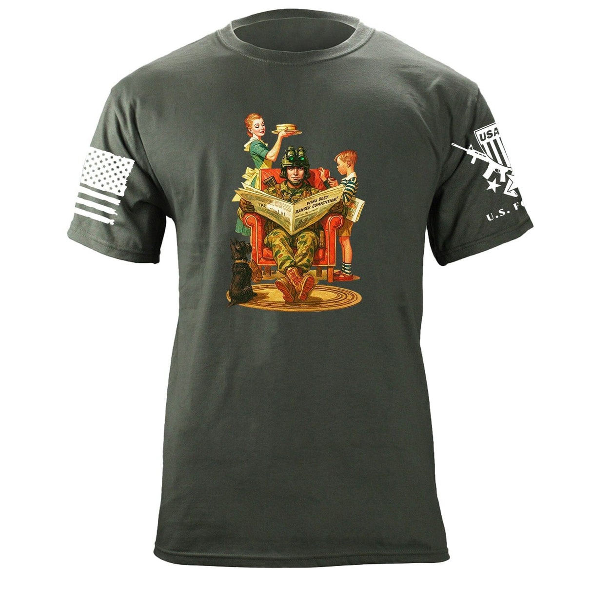 50's Ranger T-Shirt Shirts 87371-S-MG