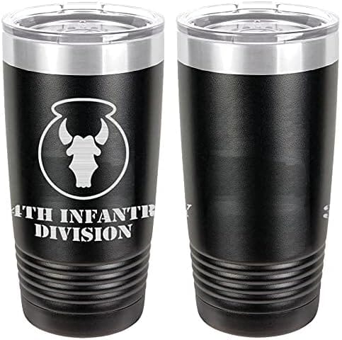 Army 34th Infantry Division Laser Engraved 20oz Tumbler Mugs LET.0092.B