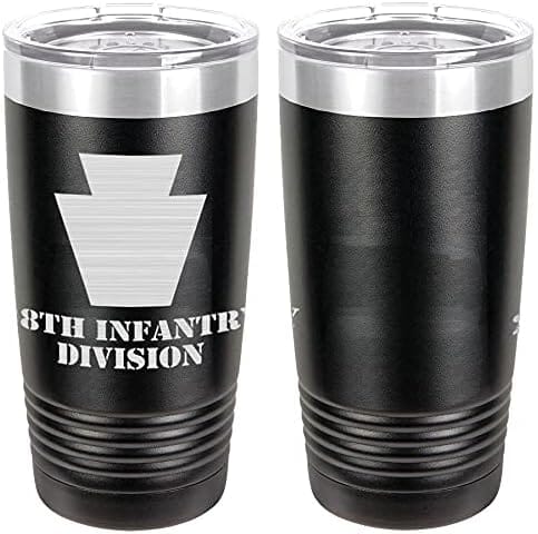 Army 28th Infantry Division Laser Engraved 20oz Tumbler Mugs LET.0090.B