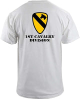 Army 1st Cavalry Division Full Color Veteran T-Shirt Shirts 18.016