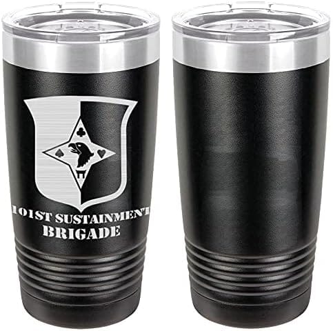 Army 101st Sustainment Brigade Laser Engraved 20oz Tumbler Mugs LET.0102.B