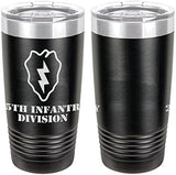 Army 25th Infantry Division Laser Engraved 20oz Tumbler Mugs LET.0089.B
