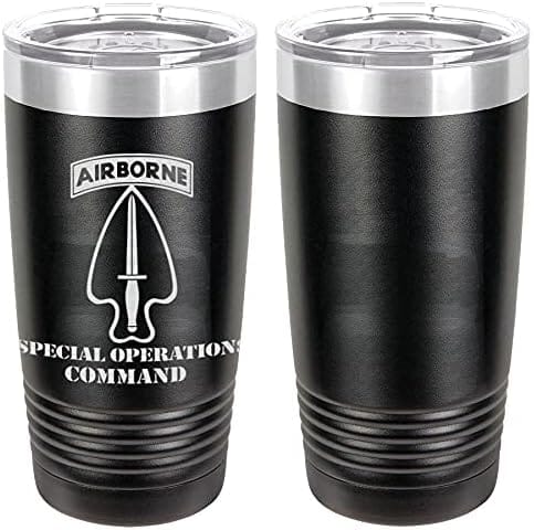 Army Special Operations Command Laser Engraved 20oz Tumbler Mugs LET.0113.B