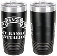 Army 1st Ranger Battalion Laser Engraved 20oz Tumbler Mugs LET.0072.B